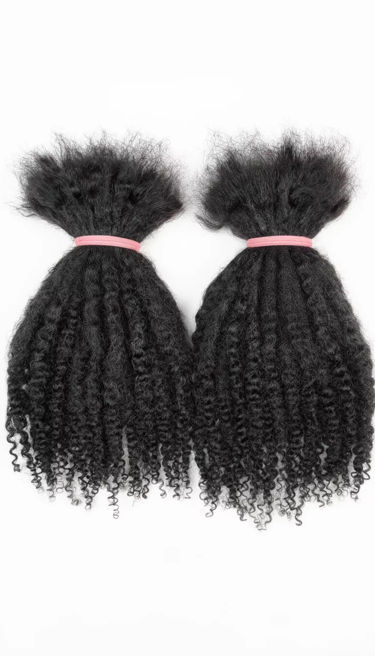 Tight Curl Permanent Loc Extensions hermuse studio