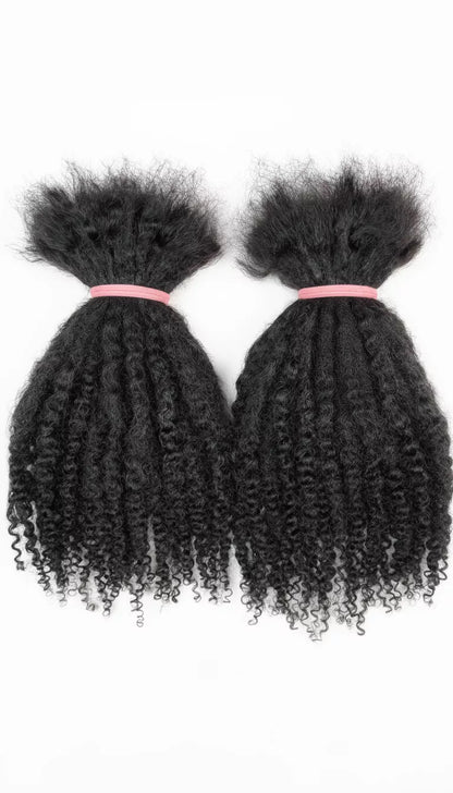 Tight Curl Permanent Loc Extensions hermuse studio