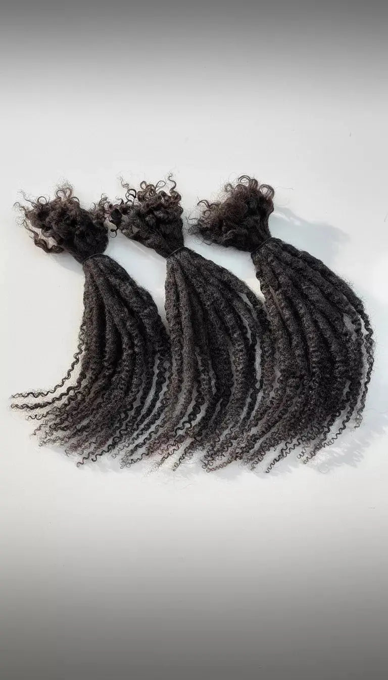 kinky Curl Permanent Loc Extensions