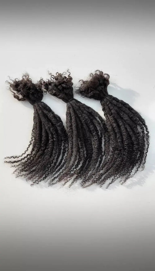 kinky Curl Permanent Loc Extensions