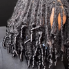 Curly dreadlock loc extensions inspired by Meagan Good and Lisa Bonet